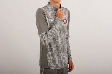 SALERNITANA TEAMCUP TRAINING ZIP TOP GREY