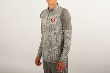 SALERNITANA TEAMCUP TRAINING ZIP TOP GREY