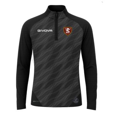 HALF ZIP ALLENAMENTO BLACK
